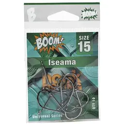 Гачок для мирної риби BOOM Iseama №15 (10 шт/уп) (BN)