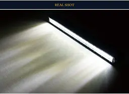 Світлодіодна балка фара LED / 345x50x25 mm / 36W / 3W x 12 / 10-30V / Далеке світло 1 шт. (D4-36W) - мініатюра 5