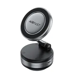 Автотримач для телефона ACEFAST E30 Electric Suction cup magnetic Phone holder, Metal Gray (6974316284864)