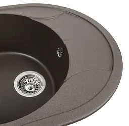 Кухонна мийка Platinum 5847 ONYX матова Темна скеля (SP000039616) - мініатюра 4