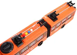 Іграшка CARS S Трамвай помаранчевий 1:16 (CJ-4358564) (7120436) - мініатюра 4