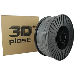 Пластик для 3D-принтера 3Dplast PETG 1.75мм, 3кг, gray (3DPTG1753GRE) - мініатюра 1