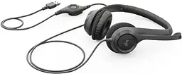 Гарнітура Logitech H390 Headset USB graphite black (981-000406) - мініатюра 2