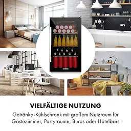 Холодильник для напоїв Klarstein Beersafe XXL Onyx (10034848) - мініатюра 9