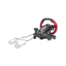 Кермо Speedlink Trailblazer Racing Wheel PC/Xbox One/PS3/PS4 Black/Red (SL-450500-BK) - мініатюра 4
