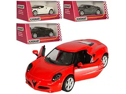 Машина металева Alfa Romeo 4С 2013, Kinsmart - мініатюра 2