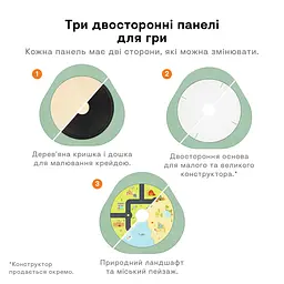 Стіл ігровий багатофункціональний Stokke MuTable V2 білий (627001) - мініатюра 3