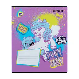 Зошит Kite My Little Pony 12 аркушів, лінія (LP24-234), в асортименті - мініатюра 9
