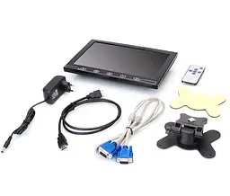 Автомобильный ЖК-монитор Voltronic 10.1 , AV+VGA+HDMI+RCA, 1024x600ips, 12-24V - мініатюра 1