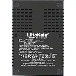 Зарядний пристрій для акумуляторів LiitoKala Lii-M4 (Li-ion IMR LiFe+NiMH) + Rower bank + Type-C - мініатюра 2