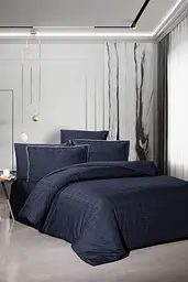 Постільна білизна Rodel Navy Blue Сатин Делюкс La Romano pbe0051010