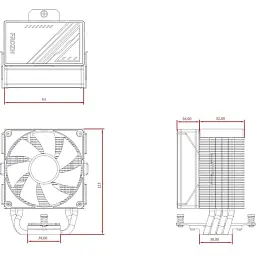Кулер процесорний ID-Cooling Frozn A400 ARGB - мініатюра 7
