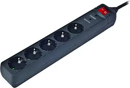 Фільтр-подовжувач мережевий EnerGenie 4.5м 5 розеток black (SPG5-C-15)