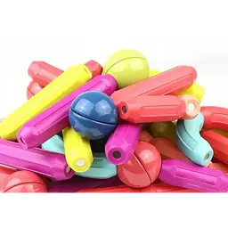 Магнітний конструктор дитячий 26 паличок 10 кульок SKY Magnetic Sticks - мініатюра 7