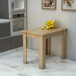 Кухонний стіл Gamma Style Кухонний Дуб Сонома (900x600x750)