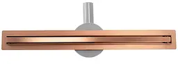 Душовий канал Rea Neo Slim Pro 60 см brushed copper REA-G0650 - мініатюра 7