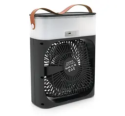 Портативний вентилятор Voltronic YT1712, зволоження, підсвічування, Air Cooler Fan Mix Color - мініатюра 3