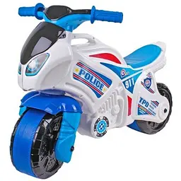 Іграшка Мотоцикл для прогулянок ТехноК 5125 Білий shop (2000999373527) - мініатюра 1