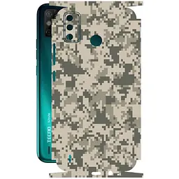 Защитная пленка StatusSKIN для Tecno Spark Go 2020 Корпус Винил Пиксель 2