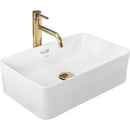 Умивальник Rea Berta 48 накладний white REA-U5098, Білий