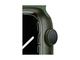 Смарт-часы Apple Watch Series 7 GPS 45mm Green Aluminum Case With Green Sport Band (MKN73) - миниатюра 3