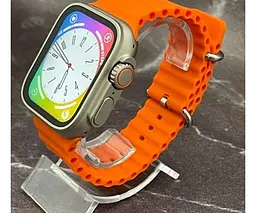 Смарт-годинник Smart Watch WK8 Ultra помаранчевий - мініатюра 3