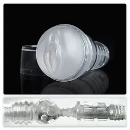 Мастурбатор Fleshlight Ice Lady Crystal (прозорий) - мініатюра 2
