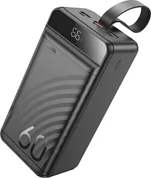 Зовнішній акумулятор Hoco J123C Element 22.5W+PD20W 60000mAh чорний