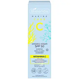 Гідро-крем Bielenda C Marine Care глибоко зволожуючий SPF 50, 40 мл - мініатюра 3
