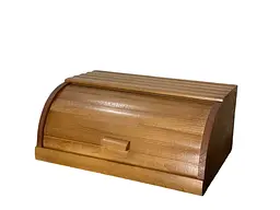 Хлібниця деревʼяна Класична Темна 38x27x17см