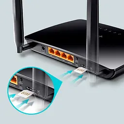 Бездротовий маршрутизатор (роутер) TP-Link Archer MR400 4G [93949] - мініатюра 4