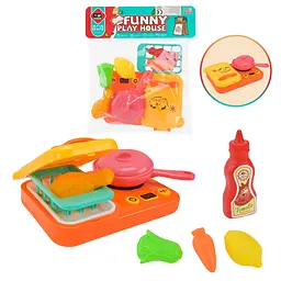Ігровий кухонний набір плита з аксесуарами Funny play house (345-7C)