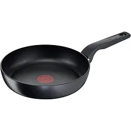 Сковорода Tefal Hard Titanium Pro діаметром 24 см (G2890453) з тришаровим титановим антипригарним покриттям Titanium 3Х
