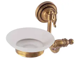 Гачок подвійний Kugu Versace Antique 210A, Бронза - мініатюра 4