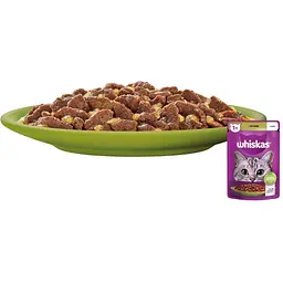 Вологий корм для котів Whiskas з ягням в желе 85 г - мініатюра 2