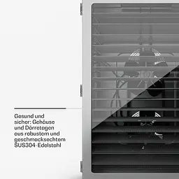 Дегідратор сушарка Food Dehydrator LT-16 для овочів фруктів м'яса грибів 16 лотків 1500Вт - мініатюра 6