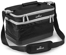 Термосумка для кемпінгу, ланч бокс із жорстким дном Rocktrail 12L Чорна
