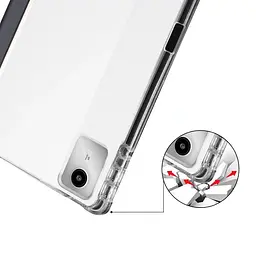 Чохол-книжка BeCover Soft Edge з кріпленням для стілусу для Lenovo Tab M11 -2024 TB-TB330FU/Xiaoxin Pad 11 -2024 11" Black (712538) - мініатюра 3