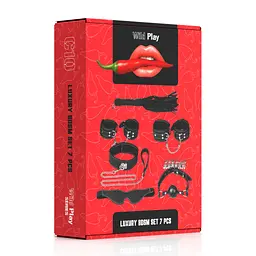 Набір БДСМ - Erospace Wild Play Luxury BDSM Set 7 pcs C10