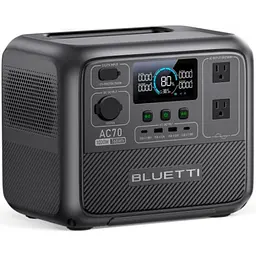 Зарядна станція Bluetti AC70 1000W 768Wh - мініатюра 4