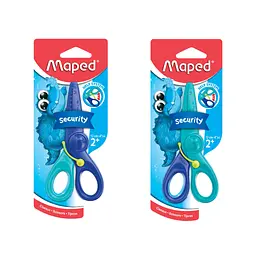 Ножиці Maped KidiPulse, 120мм, блістер, синьо-блакитний (MP.472110) - мініатюра 2