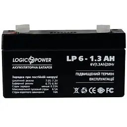 Батарея до ДБЖ LogicPower LPM 6В 1.3 Ач (4157)