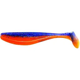 Силікон FishUP Wizzle Shad 2" #207 Dark Violet/Orange (10 шт/уп)