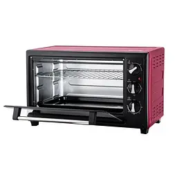 Електродуховка Liberton LEO-350 Red, 1800W, 35 л, 3 режими нагрівання - мініатюра 3