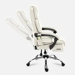 Крісло офісне Markadler Boss 6.0 Beige з масажем - мініатюра 4