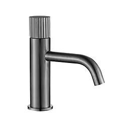 Змішувач для умивальника VBI Milano Tre низький graphite VBI-050100GR-H03GR