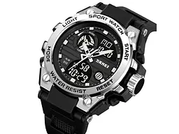 Чоловічий наручний годинник 2360BKSI Black-Silver Skmei acs0029964 - мініатюра 4
