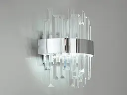 Світильник настінний LED Diasha 836/2CH, 18W, 990 лм, хром, сучасний стиль - мініатюра 3