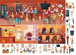 Книга Віммельбух. Професії 0889 (9789669870889) shop (9789669870889) - мініатюра 3