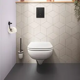Тримач туалетного паперу Grohe QuickFix Start 412002430 Чорний матовий - мініатюра 5